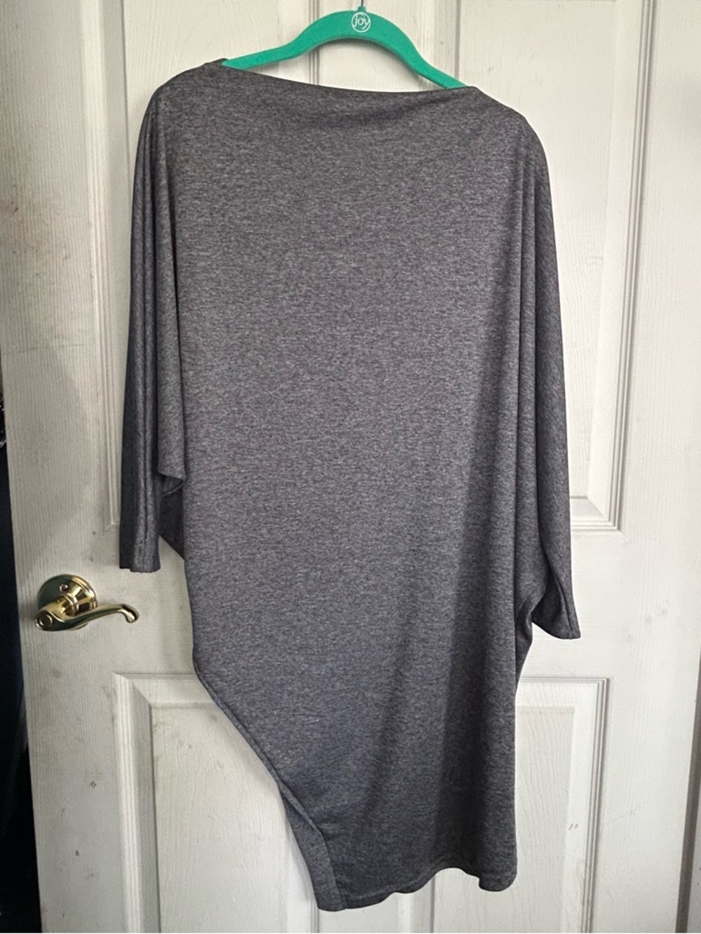 NWOT Diane Kroe Origami Dress - Grey Sante’ XS/S travel 🧳 dress/top/skirt